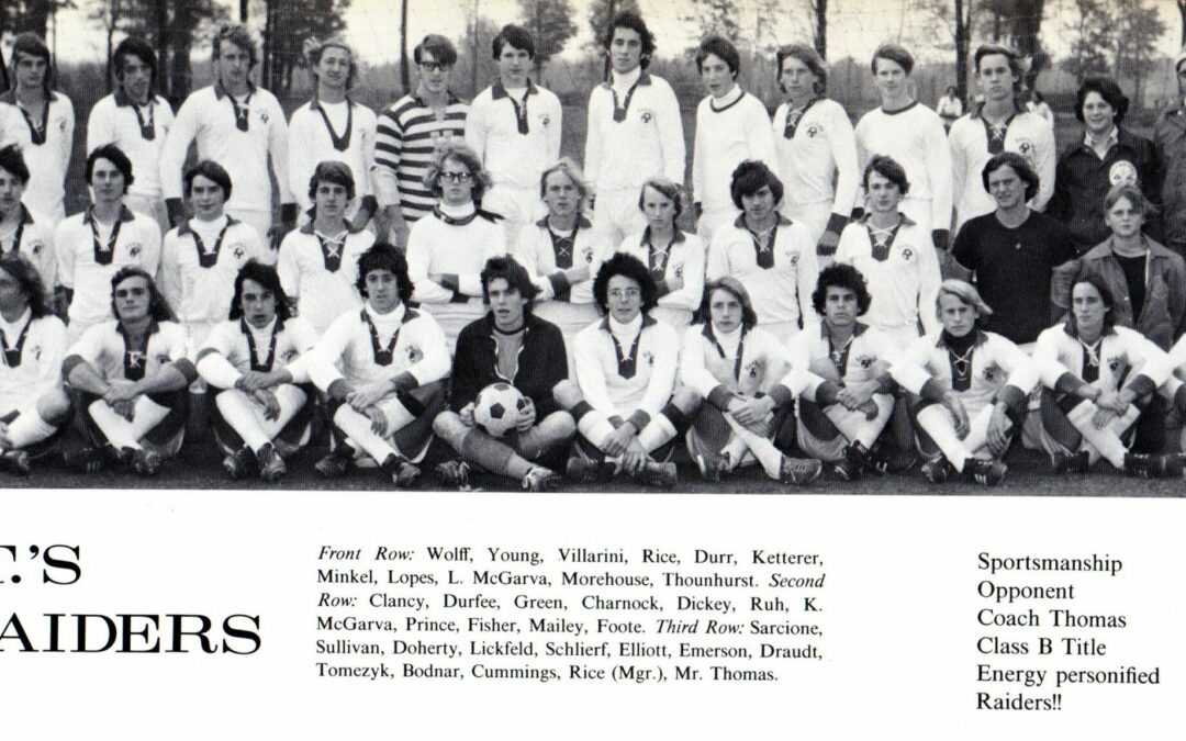 1974 Section VI Champion Soccer Team